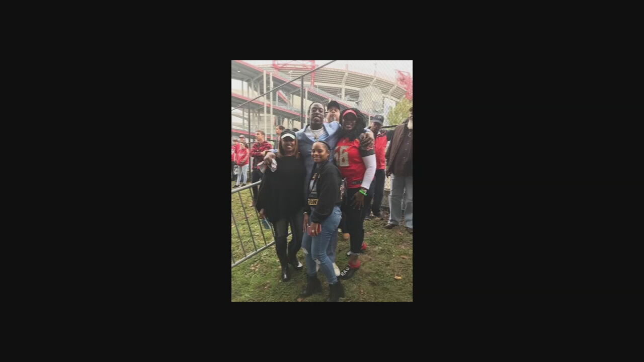 Rakeem Nunez-Roches and his Family